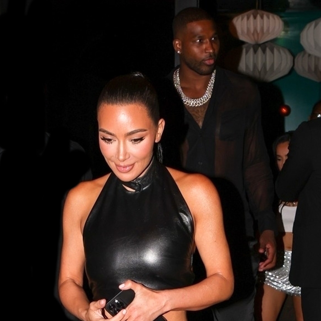 Kim Kardashian & Tristan Thompson Party in Miami After Messi’s Debut
